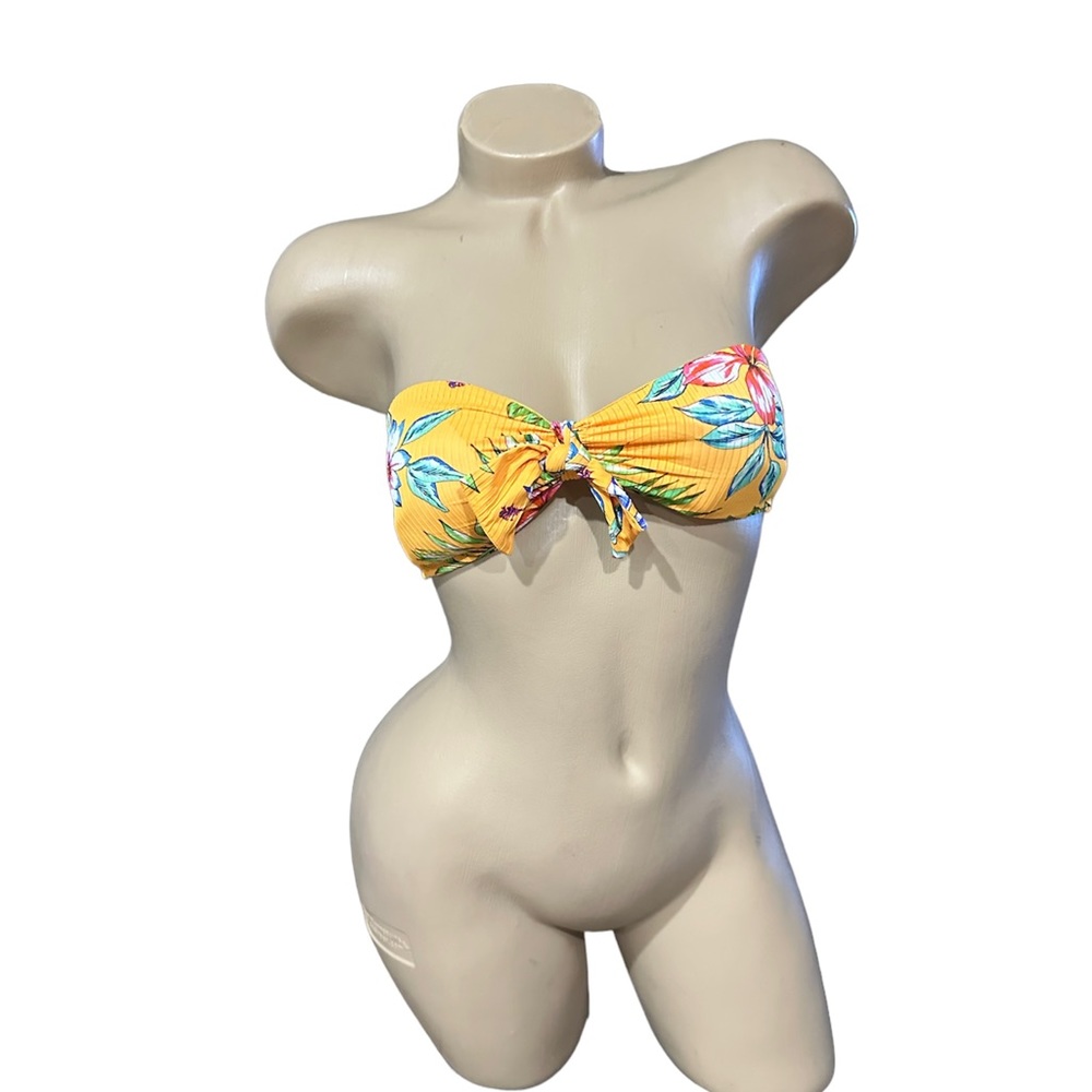 Tini Bikini Tinibikini Floral Tropical Bikini Swim Top Small NEW NWT